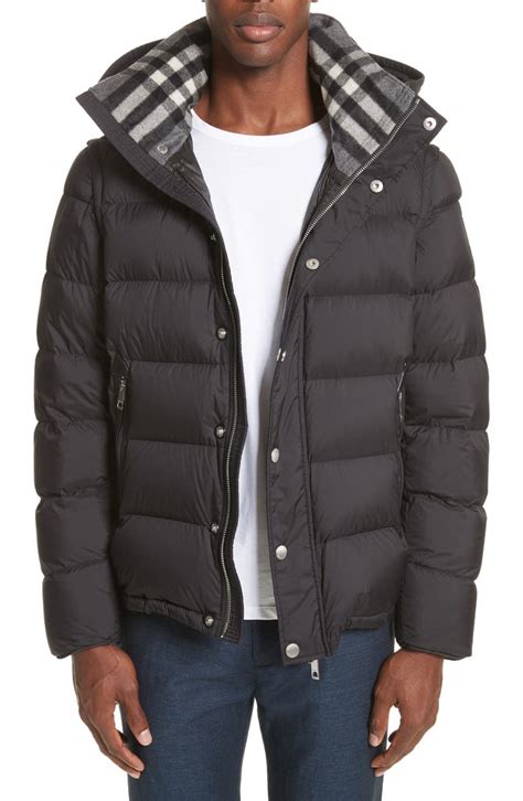 men burberry down jacket|burberry down jacket sale.